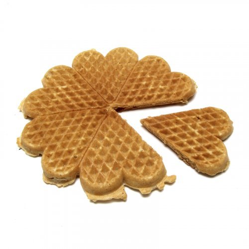 Hel vaffel -med syltetøy og rømme